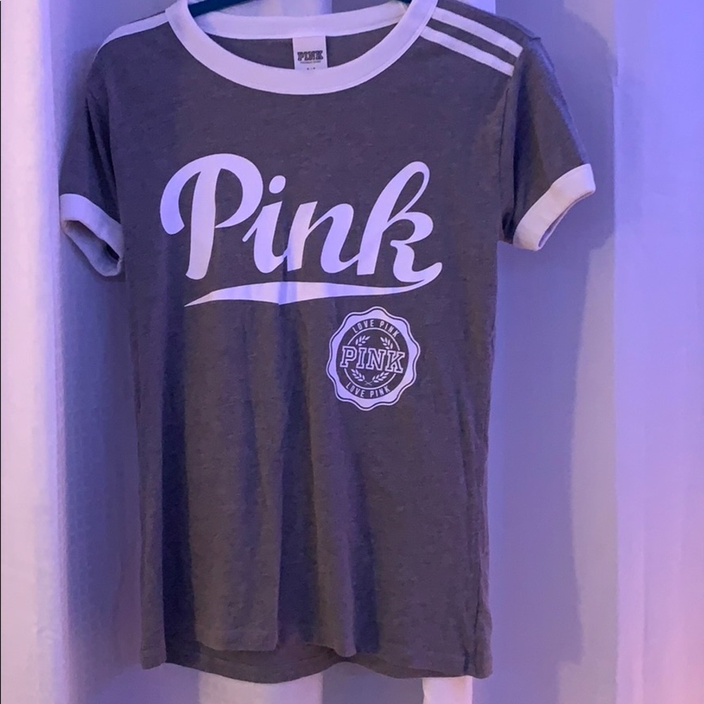 PINK cotton tee